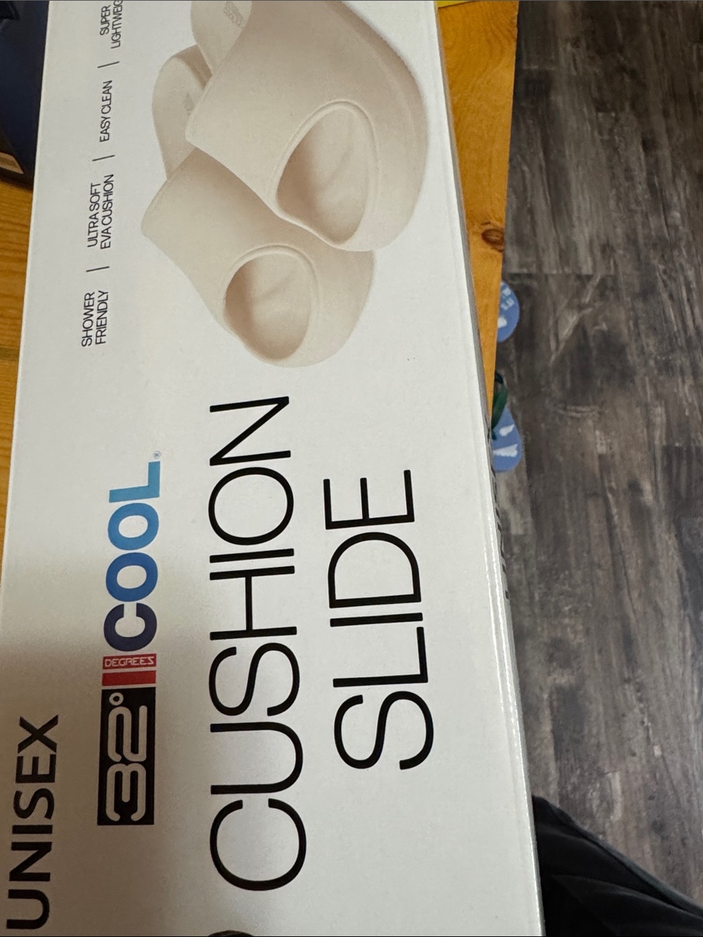 Unisex Cushion Slide - White 32